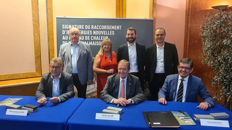 Photo de réunion des acteurs de l'IFPEN lors de sa signature en 2022